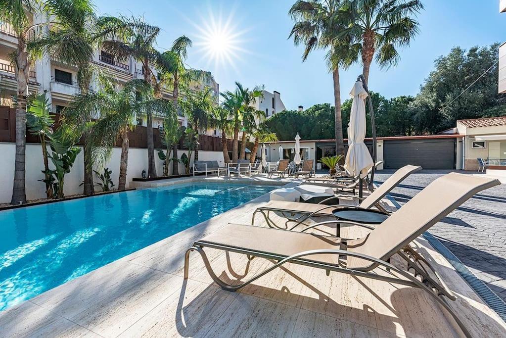 迈阿密普拉特亚Luxury Casa Con Piscina, Wifi, 150M Dal Mare公寓 外观 照片