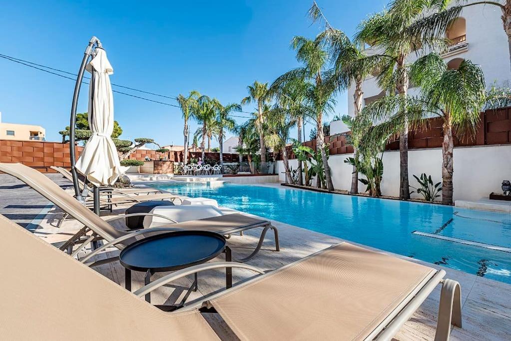 迈阿密普拉特亚Luxury Casa Con Piscina, Wifi, 150M Dal Mare公寓 外观 照片